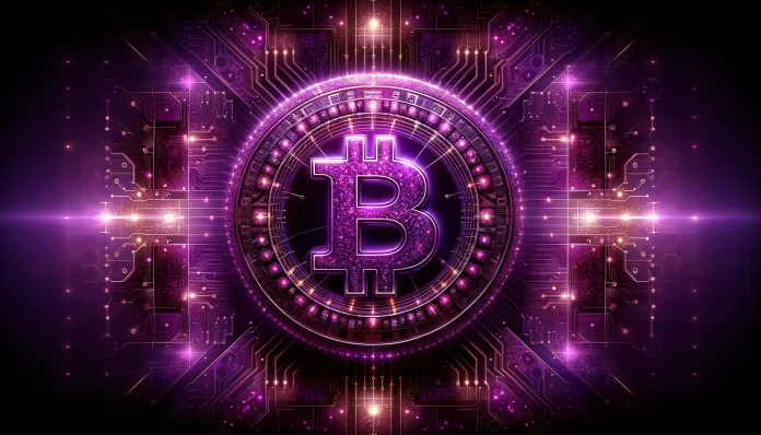 Purple Bitcoin Purple Bitcoin