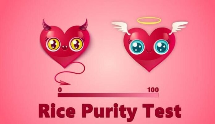 Rice Purity Test Rice Purity Test