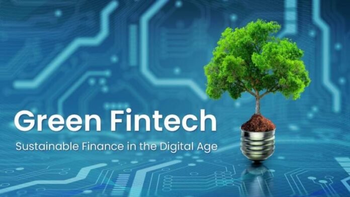 Future Bank Fintech Green Future Bank Fintech Green